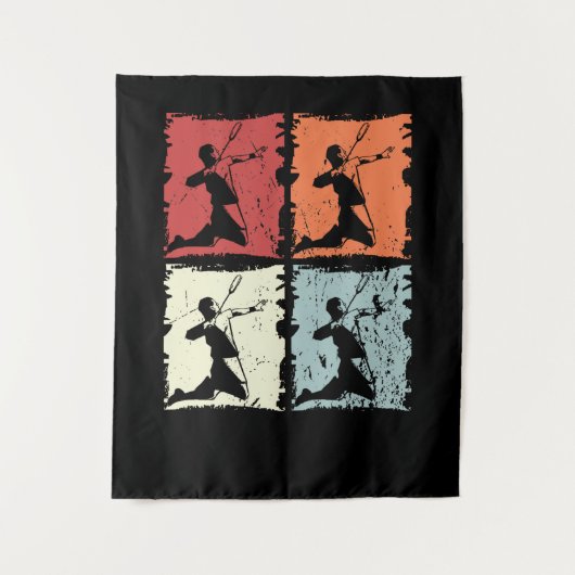 ヴィンテージバドミントン タペストリー (正面)