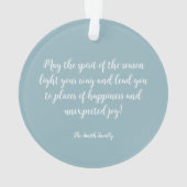 ヴィンテージバナゴンホリディトリップオーナメント オーナメント (裏面)