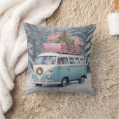 ヴィンテージバナゴンホリディトリップオーナメント クッション (ブランケット)