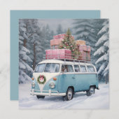 ヴィンテージバナゴンホリディトリップオーナメント シーズンカード (正面/裏面)