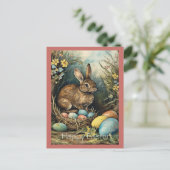 ヴィンテージバニーイースターエッグフォレスト シーズンポストカード (スタンド正面)