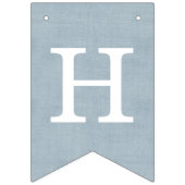 ヴィンテージバニーイースターバンティンバナー – 青 バンティングフラッグ (第2の旗)