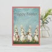 ヴィンテージバニーイースターミュージックバンド シーズンカード (スタンド正面)