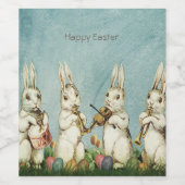 ヴィンテージバニーイースター ワインラベル (シングルラベル)