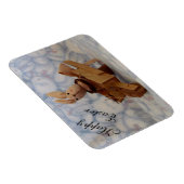 ヴィンテージバニーカートイースターマグネット マグネット (右側)