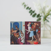 ヴィンテージバニーショーハガキ ポストカード (スタンド正面)