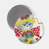 ヴィンテージバニーハロー マグネット (正面/裏面)