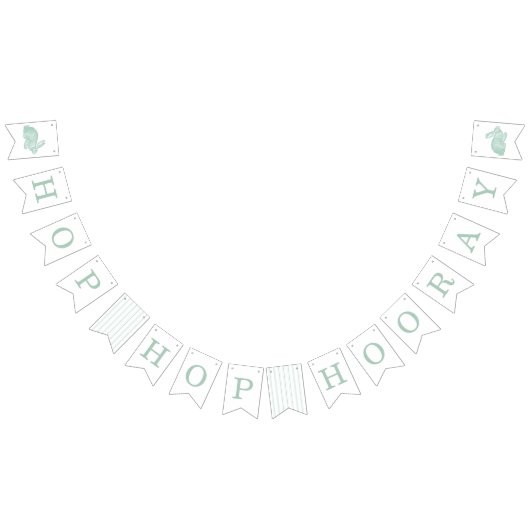 ヴィンテージバニーフレームイースターバントバナー – ミント バンティングフラッグ (全)