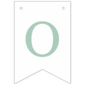 ヴィンテージバニーフレームイースターバントバナー – ミント バンティングフラッグ (第3の旗)