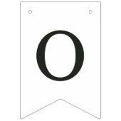 ヴィンテージバニーフレーム復活祭バナーブラック バンティングフラッグ (第3の旗)