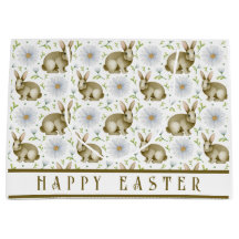 ヴィンテージバニーフローラハッピーイースター