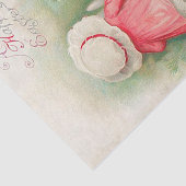 ヴィンテージバニーラビットイースターグリーティング 薄葉紙 (詳細)