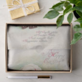 ヴィンテージバニーラビットイースターグリーティング 薄葉紙 (ギフト)