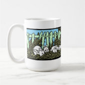 ヴィンテージバニーラビット家 コーヒーマグカップ (左)