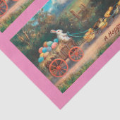 ヴィンテージバニー付カートティッシュペーパー 薄葉紙 (詳細)