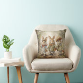 ヴィンテージバニー装飾用クッション クッション (椅子)