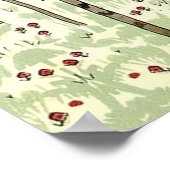 ヴィンテージババープリント ポスター (角)