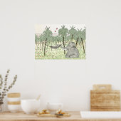 ヴィンテージババープリント ポスター (キッチン)