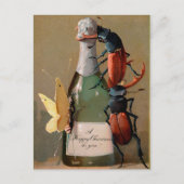 ヴィンテージバビクトリアングのクリスマスポストカード ポストカード (正面)