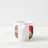 ヴィンテージバビクトリアンリズラブドヴクラシックァート エスプレッソカップ (裏面)