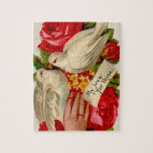 ヴィンテージバビクトリアンリズラブドヴクラシックァート ジグソーパズル (縦)