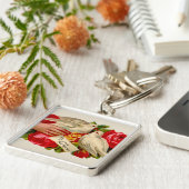 ヴィンテージバビクトリアンーズラブドーブ キーホルダー (側面)