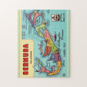 ヴィンテージバミューダマップ ジグソーパズル (縦)