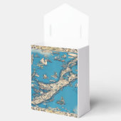 ヴィンテージバミューダ諸島の旧地図 フェイバーボックス (オープン)