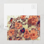 ヴィンテージバラお尻 ポストカード (正面/裏面)