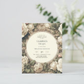 ヴィンテージバラお祝い生涯記念詩 (スタンド正面)