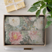 ヴィンテージバラとエフェメラデクページ 薄葉紙 (ギフト)