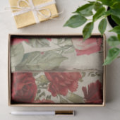 ヴィンテージバラとエフェメラデクページ 薄葉紙 (ギフト)