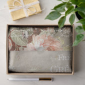 ヴィンテージバラとエフフランスのエメラデクページ 薄葉紙 (ギフト)