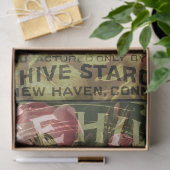 ヴィンテージバラとクイーンビーデクページティッシュペーパー 薄葉紙 (ギフト)