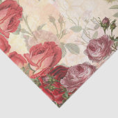 ヴィンテージバラとクイーンビーデクページ 薄葉紙 (詳細)