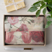 ヴィンテージバラとクイーンビーデクページ 薄葉紙 (ギフト)