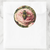 ヴィンテージバラとクイーンビー ラウンドシール (バッグ)