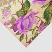 ヴィンテージバラとハミングバードの分離 薄葉紙 (詳細)