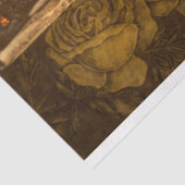 ヴィンテージバラと古代文字の切り離し 薄葉紙 (詳細)