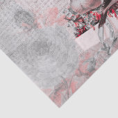 ヴィンテージバラと鳥の切りかわいらし離 薄葉紙 (詳細)