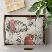 ヴィンテージバラとBeehiveの切り離し 薄葉紙 (ギフト)