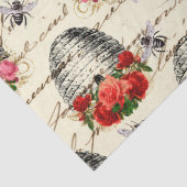 ヴィンテージバラとBeehiveの切り離し 薄葉紙 (詳細)