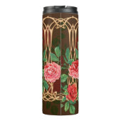 ヴィンテージバラの装飾的な模造物 タンブラー (裏面)