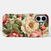 ヴィンテージバラの迷惑ジャーナルページ Case-Mate iPhoneケース (裏面 (横))