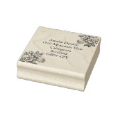 ヴィンテージバラアドレススタンプ ラバースタンプ (スタンプ)