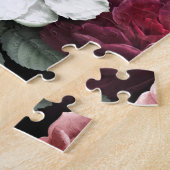 ヴィンテージバライラストレーションフラワーアート ジグソーパズル (側面)