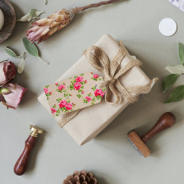 ヴィンテージバライラストレーション紙基本誕生日 ギフトタグ