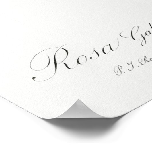 ヴィンテージバライラストレーション ポスター (角)