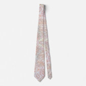 ヴィンテージバラインcream – フローラルパターン ネクタイ (正面)