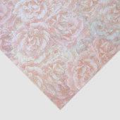 ヴィンテージバラインcream – フローラルパターン 薄葉紙 (詳細)